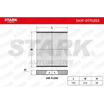 Cabin Air Filter Stark SKIF-0170253 SKIF-0170253 - photo 4