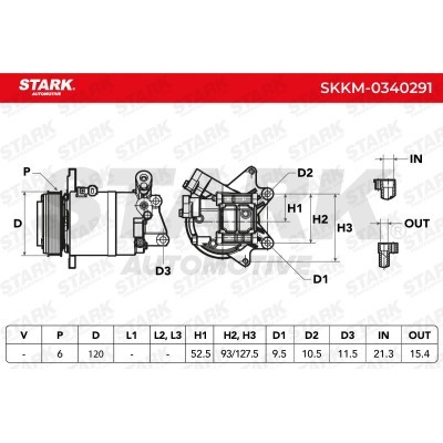 Compressor, Air Conditioning SKKM-0340291 - photo 7
