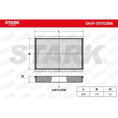 Cabin Air Filter Stark SKIF-0170386 SKIF-0170386 - photo 6