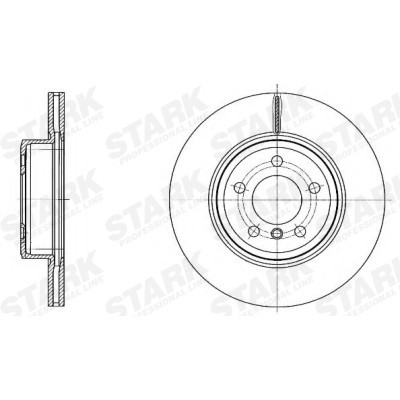 Brake Disc Stark SKBD-0022857 SKBD-0022857 - photo 3