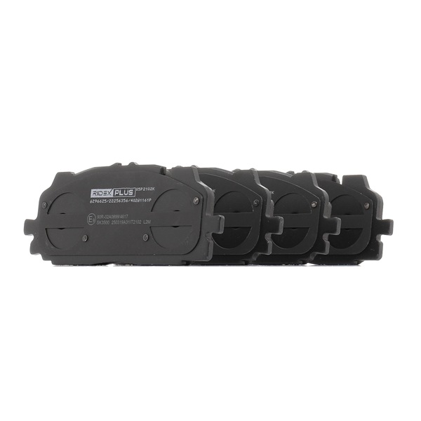 Brake Pads Set RIDEX 402B1161P 402B1161P - photo 1