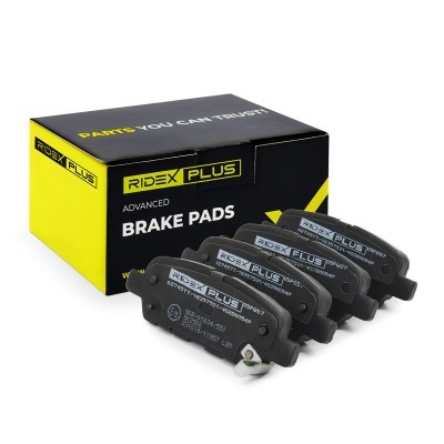 Brake Pads Set RIDEX 402B0054P 402B0054P - photo 2
