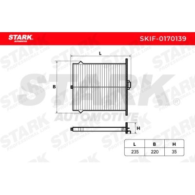 Cabin Air Filter Stark SKIF-0170139 SKIF-0170139 - photo 5