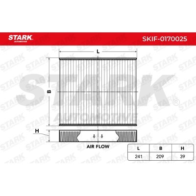 Cabin Air Filter Stark SKIF-0170025 SKIF-0170025 - photo 3
