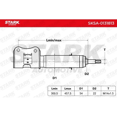 Shock Absorber Stark SKSA-0131813 SKSA-0131813 - photo 9