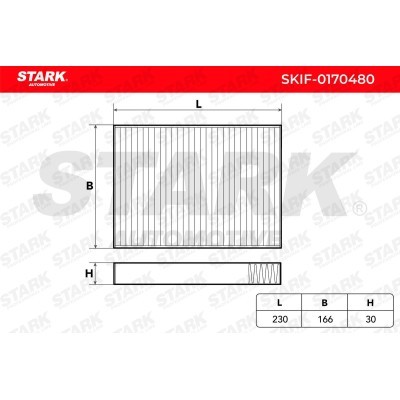 Cabin Air Filter Stark SKIF-0170480 SKIF-0170480 - photo 5