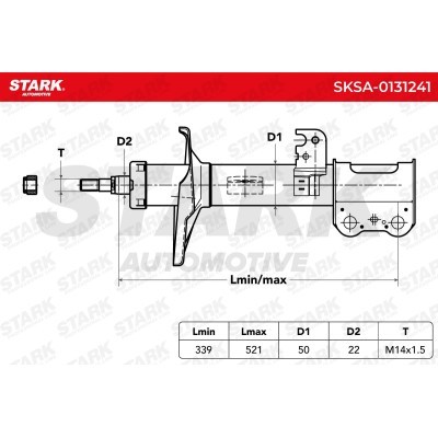 Shock Absorber Stark SKSA-0131241 SKSA-0131241 - photo 3