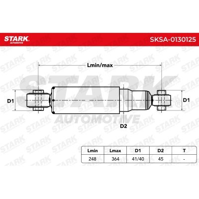 Shock Absorber Stark SKSA-0130125 SKSA-0130125 - photo 3