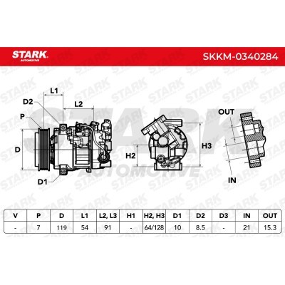 Compressor, Air Conditioning SKKM-0340284 - photo 7