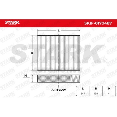Cabin Air Filter Stark SKIF-0170487 SKIF-0170487 - photo 6