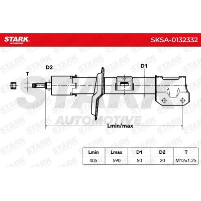 Shock Absorber Stark SKSA-0132332 SKSA-0132332 - photo 7