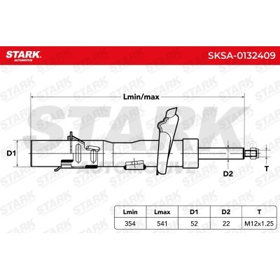 Shock Absorber Stark SKSA-0132409 SKSA-0132409 - photo 6