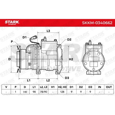 Compressor, Air Conditioning SKKM-0340662 - photo 7