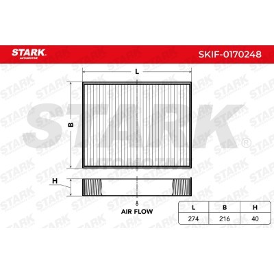 Cabin Air Filter Stark SKIF-0170248 SKIF-0170248 - photo 3