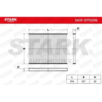 Cabin Air Filter Stark SKIF-0170216 SKIF-0170216 - photo 3
