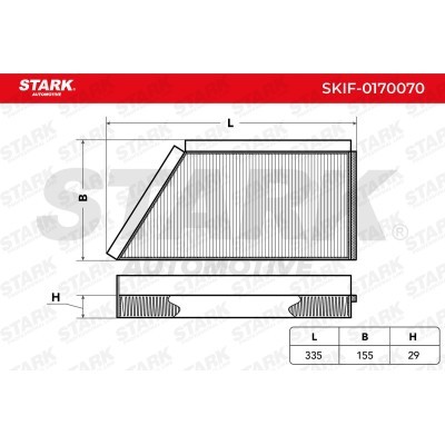 Cabin Air Filter Stark SKIF-0170070 SKIF-0170070 - photo 5