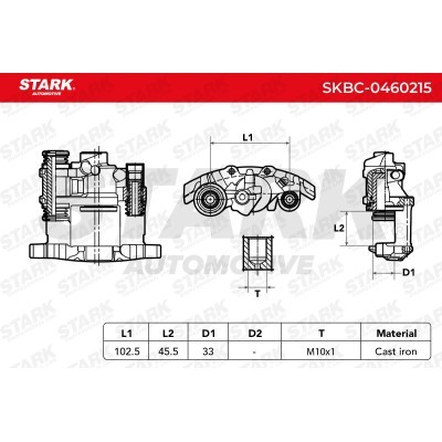 Brake Caliper Stark SKBC-0460215 SKBC-0460215 - photo 3