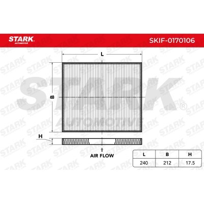Cabin Air Filter Stark SKIF-0170106 SKIF-0170106 - photo 2