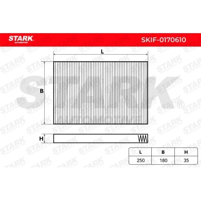 Cabin Air Filter Stark SKIF-0170610 SKIF-0170610 - photo 2