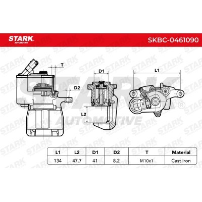 Brake Caliper Stark SKBC-0461090 SKBC-0461090 - photo 7