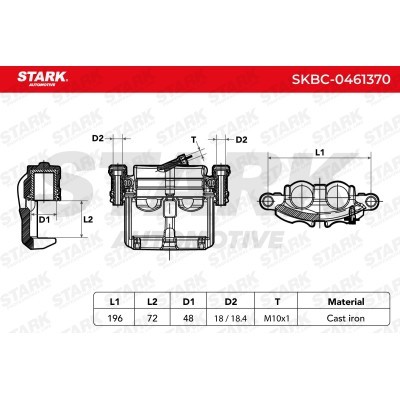Brake Caliper Stark SKBC-0461370 SKBC-0461370 - photo 6