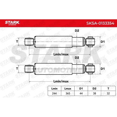 Shock Absorber Stark SKSA-0133354 SKSA-0133354 - photo 4