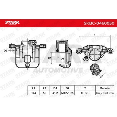 Brake Caliper Stark SKBC-0460050 SKBC-0460050 - photo 6