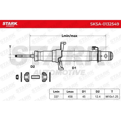 Shock Absorber Stark SKSA-0132549 SKSA-0132549 - photo 7