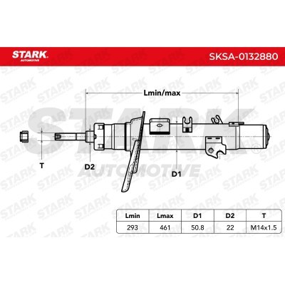 Shock Absorber Stark SKSA-0132880 SKSA-0132880 - photo 6