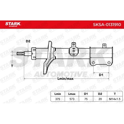 Shock Absorber Stark SKSA-0131910 SKSA-0131910 - photo 3