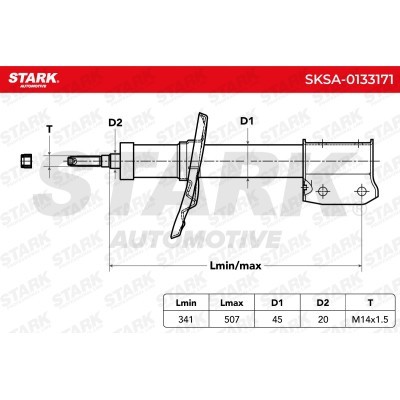 Shock Absorber Stark SKSA-0133171 SKSA-0133171 - photo 2