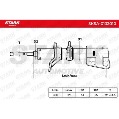 Shock Absorber Stark SKSA-0132010 SKSA-0132010 - photo 5