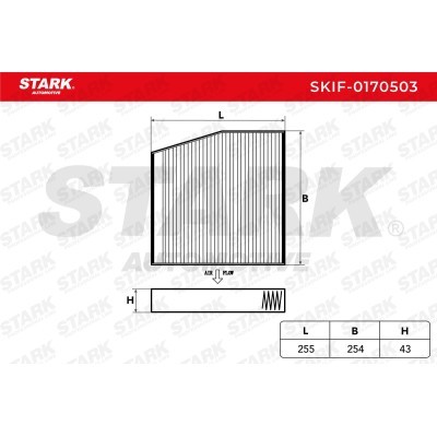 Cabin Air Filter Stark SKIF-0170503 SKIF-0170503 - photo 5