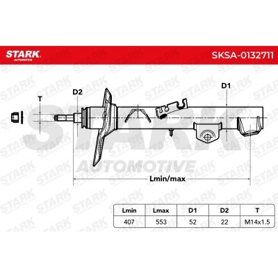 Shock Absorber Stark SKSA-0132711 SKSA-0132711 - photo 7
