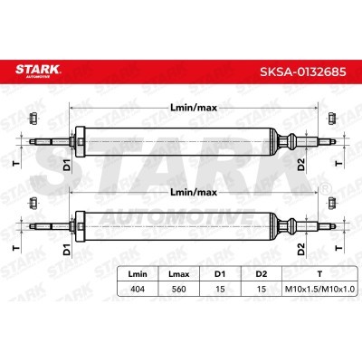 Shock Absorber Stark SKSA-0132685 SKSA-0132685 - photo 3