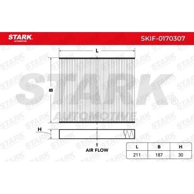 Cabin Air Filter Stark SKIF-0170307 SKIF-0170307 - photo 4