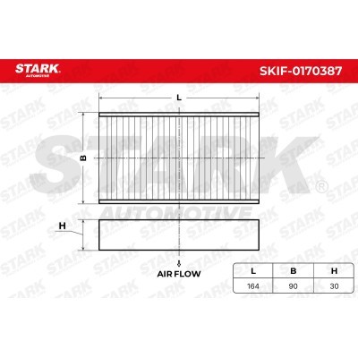 Cabin Air Filter Stark SKIF-0170387 SKIF-0170387 - photo 6