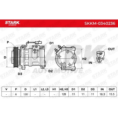 Compressor, Air Conditioning SKKM-0340236 - photo 7