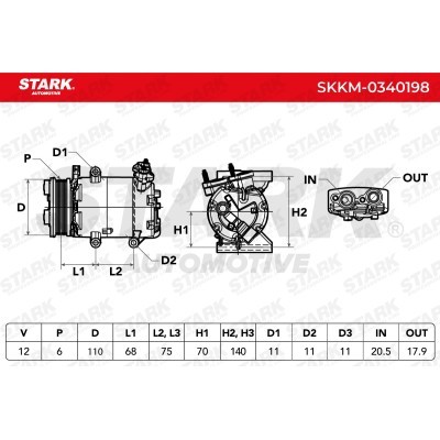 Compressor, Air Conditioning SKKM-0340198 - photo 5