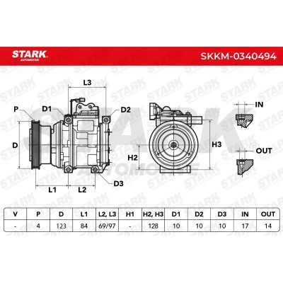 Compressor, Air Conditioning SKKM-0340494 - photo 7