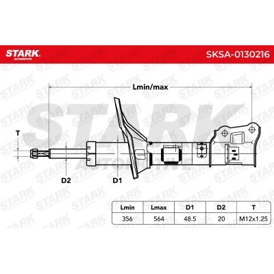 Shock Absorber Stark SKSA-0130216 SKSA-0130216 - photo 3