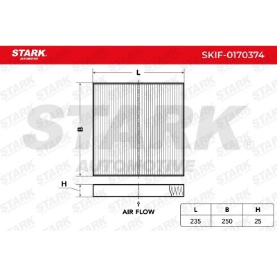 Cabin Air Filter Stark SKIF-0170374 SKIF-0170374 - photo 5