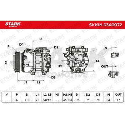 Compressor, Air Conditioning SKKM-0340072 - photo 7
