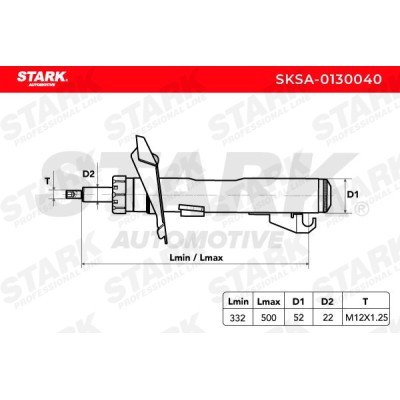 Shock Absorber Stark SKSA-0130040 SKSA-0130040 - photo 3