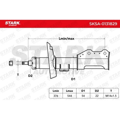 Shock Absorber Stark SKSA-0131829 SKSA-0131829 - photo 5