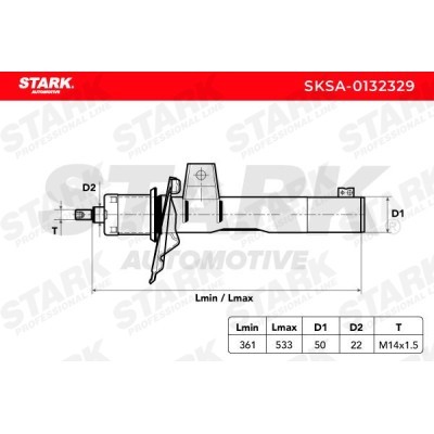 Shock Absorber Stark SKSA-0132329 SKSA-0132329 - photo 4