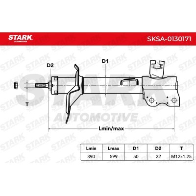 Shock Absorber Stark SKSA-0130171 SKSA-0130171 - photo 3