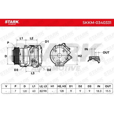 Compressor, Air Conditioning SKKM-0340331 - photo 5