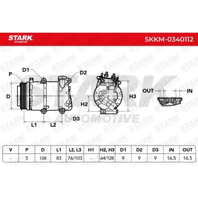 Compressor, Air Conditioning SKKM-0340112 - photo 7