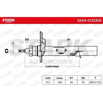 Shock Absorber Stark SKSA-0132359 SKSA-0132359 - photo 5